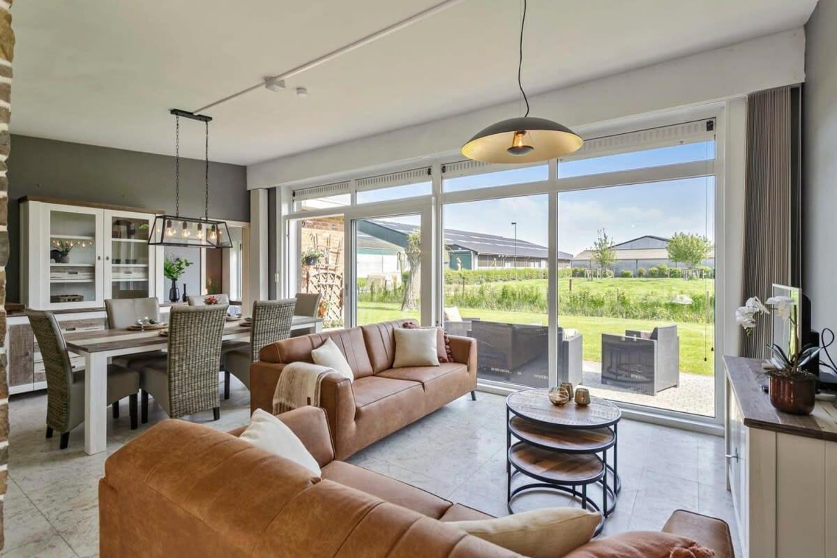 Villa Huswell - Bungalow With Garden At 5 Minutes From The Beach De Haan Exterior foto