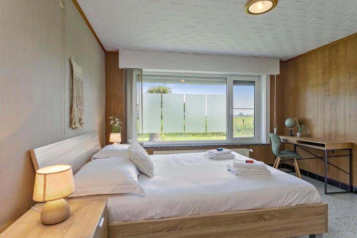 Villa Huswell - Bungalow With Garden At 5 Minutes From The Beach De Haan Exterior foto